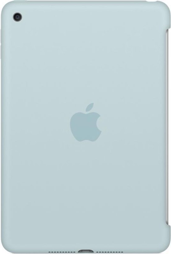 Auto Leia verdamping Apple iPad Mini 4 hoesje van siliconen - Turqouise | bol.com