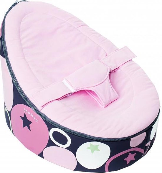 Doomoo Seat - Baby zitzak - Stones Pink | bol.com