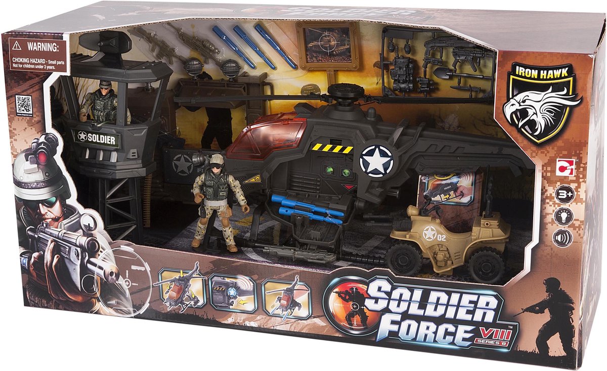 Heliblaster actieset Soldier Force VIII