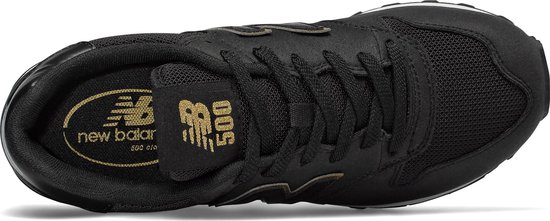 New Balance 500 Sneakers Dames - Black - Maat 37 | bol.com