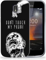 Nokia 1 Uniek TPU Hoesje Zombie