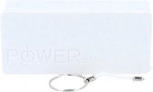 Universele Power Bank Externe Batterij Oplader Charger - 5600 mAh - Wit/ White