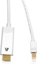 V7 CBLMDPHD6FT-1E video kabel adapter 1,83 m Mini DisplayPort HDMI Wit