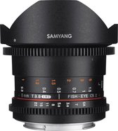 Samyang 8mm T3.8 Umc Vdslr Fisheye Cs II - Prime lens - geschikt voor Sony Systeemcamera