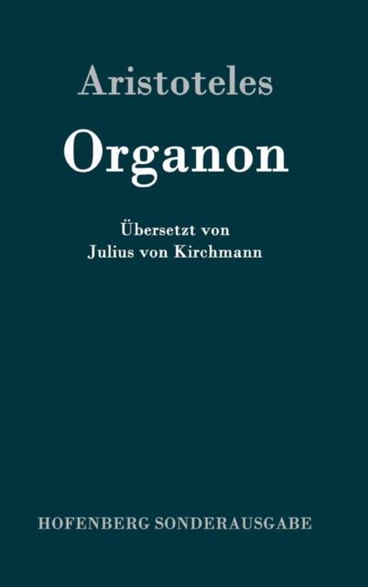 Omslag van Organon