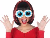 Halloween Halloween thema verkleed oogbollen bril voor volwassenen