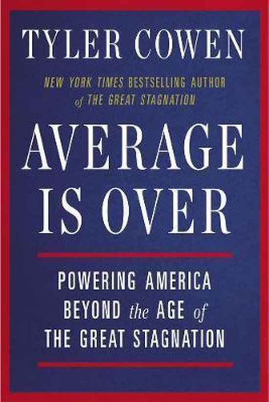 Boek cover Average Is Over van Tyler Cowen (Paperback)