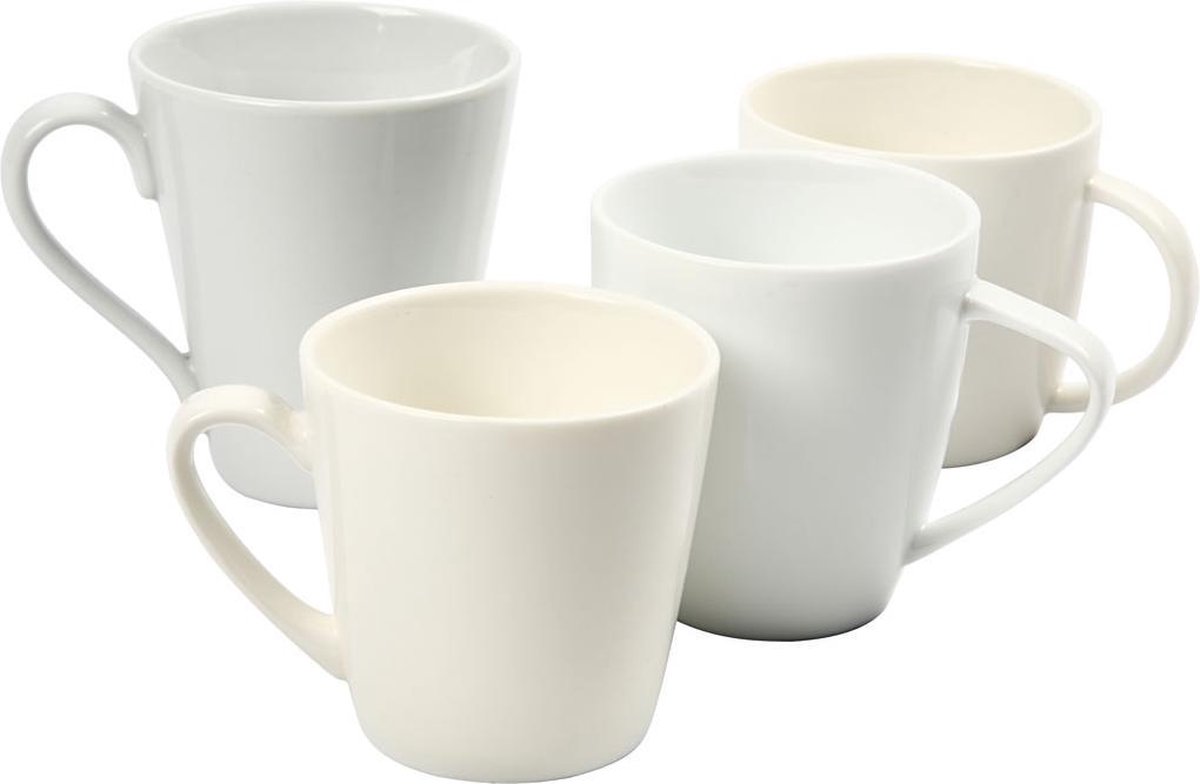 Beker mok van porselein Ciao cacao geschenkverpakking handvat beker koffiebeker drinkbeker mok mok 0,4 l
