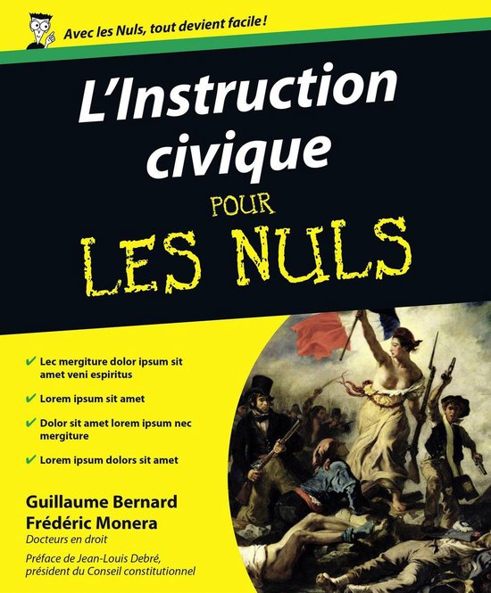 Pour les nuls - L'instruction civique pour les nuls - cover