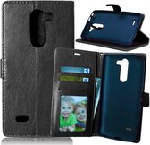 Cyclone cover wallet case hoesje LG K10 zwart