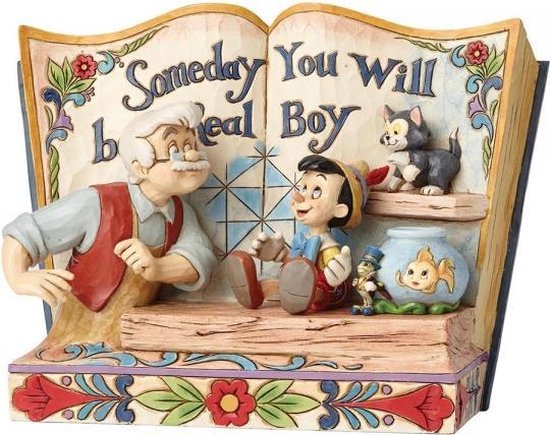 Disney Traditions Figurine Storybook Pinocchio 15 cm de haut