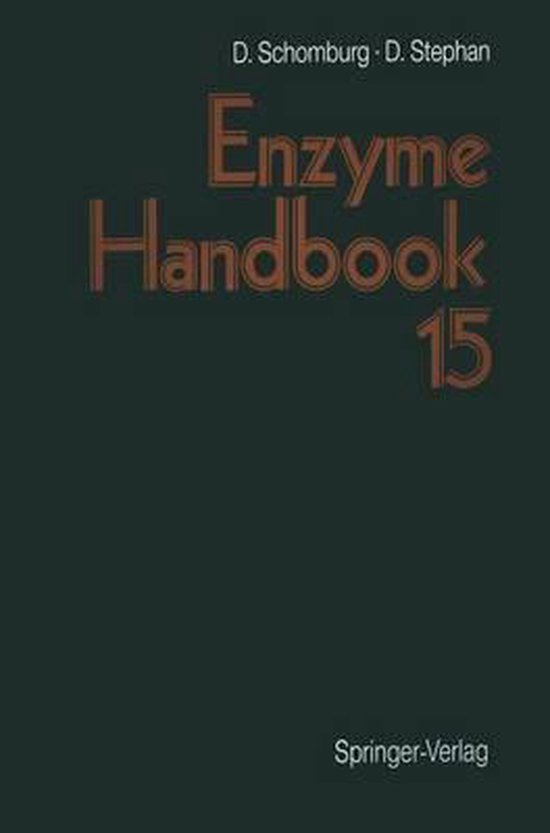 Enzyme Handbook 9783540641162 D. Schomburg Boeken