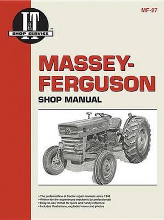 Massey-Ferguson Shop Manual MF-27 - cover