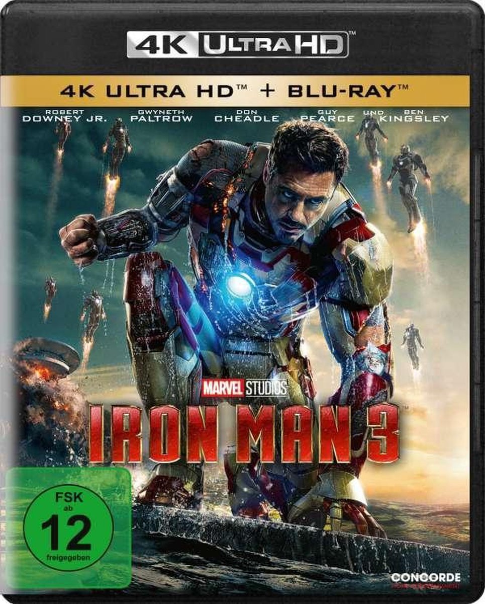 Iron Man 3 (Ultra HD Blu-ray & Blu-ray)