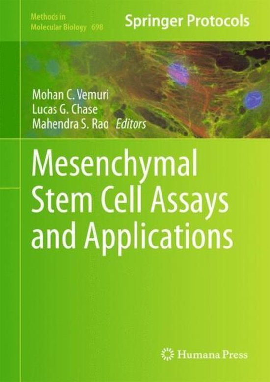 Mesenchymal Stem Cell Assays and Applications 9781607619987 Boeken bol