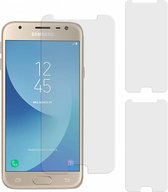 MP case 3 Stuks Samsung Galaxy J3 2017 Tempered Glass Screen Protector glas folie 9H