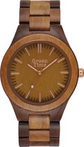 GreenTime Basic ZW021L Houten horloge voor heren / dames