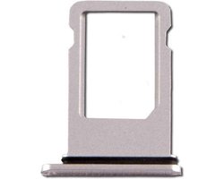 Simkaart houder - zilver - geschikt voor iPhone 8 - inclusief rubber
