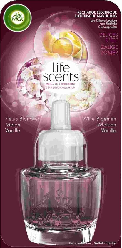 Kit Diffuseur électrique Air Wick + 3 Recharges - Parfum Délices D'été - 57 Ml - Neuf