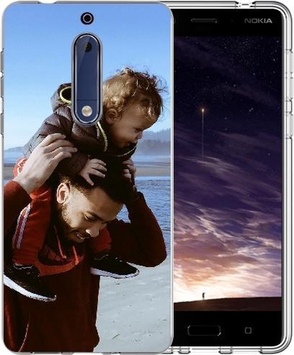 Nokia 5 TPU Hoesje Maken met Foto's en Naam