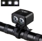 Superfel fietslicht - 800 Lumen, 2 LEDs, IP65, 1200mAh Batterij
