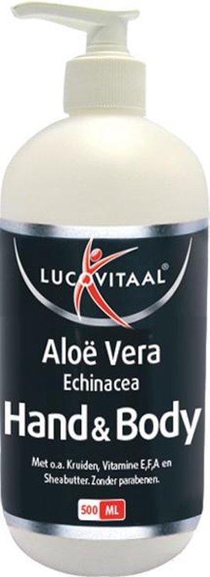 Lucovitaal - Hand & Body Crème - Pomp - 1 stuk 500 milliliter - | bol.com