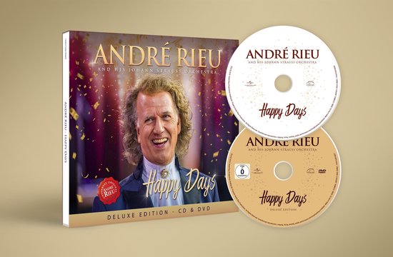 André Rieu & Johann Strauss Orchestra - Strauss: Happy Days (CD | DVD) (Deluxe Edition) - André Rieu & Johann Strauss Orchestra