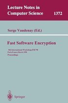 Fast Software Encryption