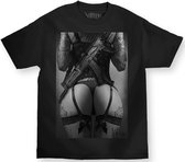 Mafioso T-shirt Backside Zwart Maat L