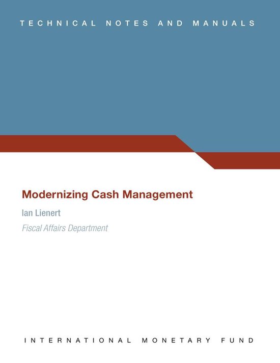 Technical Notes and Manuals 2009 - Modernizing Cash Manageme ... - cover