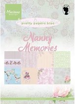Marianne Design Paper pad Nanny Memories
