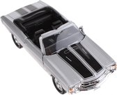 Toi-toys Schaalmodel Chevrolet 1971 Chevelle Ss 454 1:34 Grijs 12 Cm