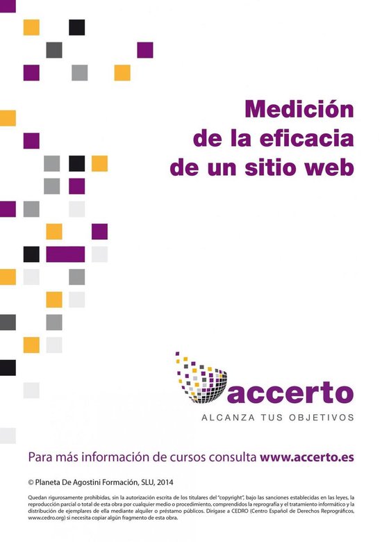 EBK ACCERTO - Medición de la eficacia de un sitio web - cover