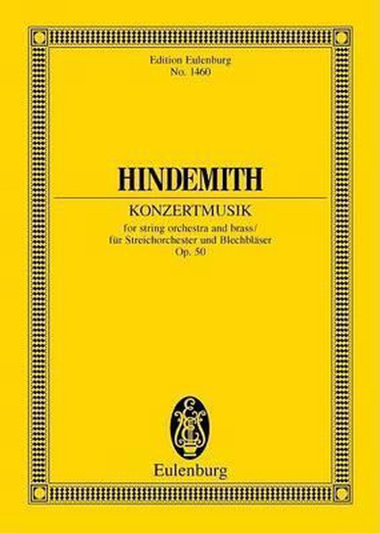 Konzertmusik, Op. 50, Paul Hoffman 9783795762933 Boeken