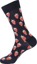 Hippe Sokken -  Strawberry ,  Maat 41 - 47