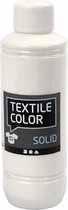 Creotime Textile Solid, wit, dekkend, 250 ml
