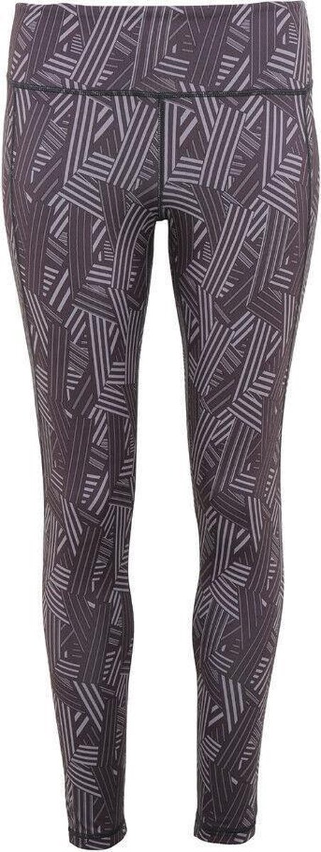 Women's TriDri® performance crossline legging full-length, Kleur Charcoal, Maat XL