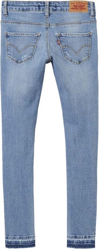Levi's Meisjes Jeans - Blauw - Maat 176 | bol.com