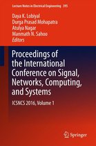Lecture Notes in Electrical Engineering 395 - Proceedings of the International Conference on Signal, Networks, Computing, and Systems