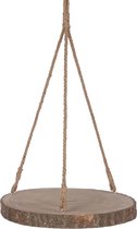 Hangplateau - Boomschijf - Paulownia hout - 30cm