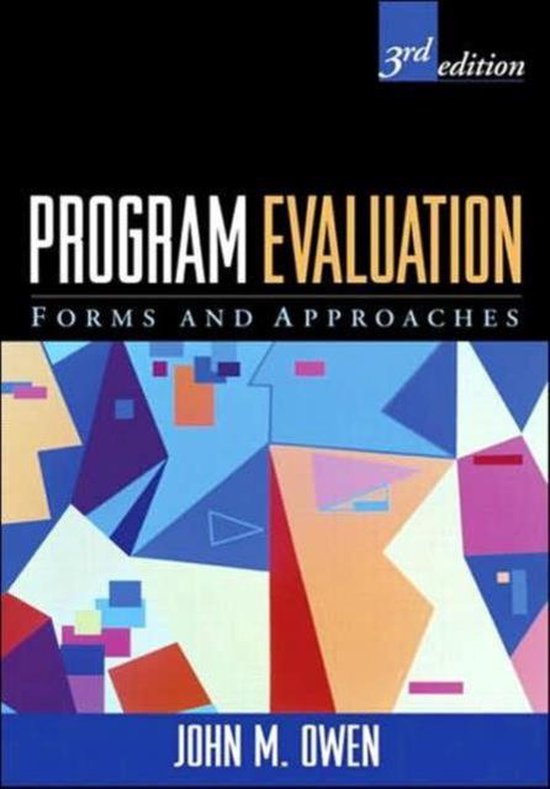 Program Evaluation - cover
