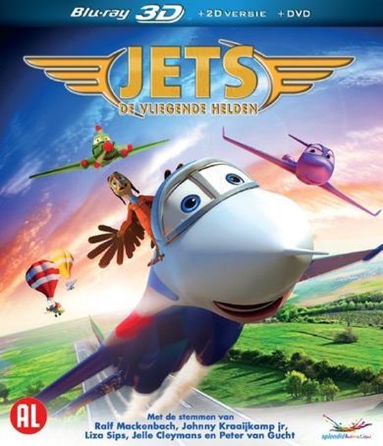 Cover van de film 'Jets - De Vliegende Helden'