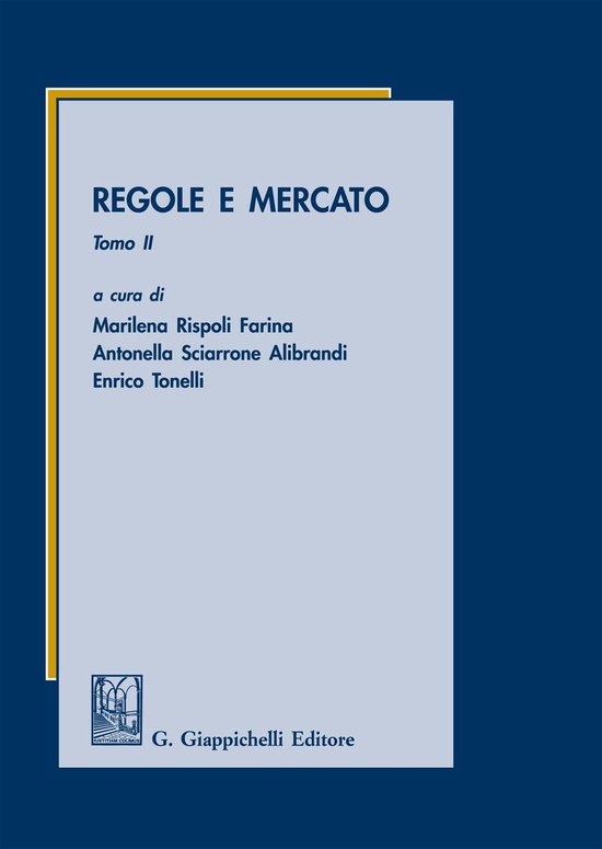 Regole e mercato - cover