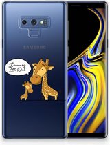 Geschikt voor Samsung Galaxy Note 9 Uniek TPU Hoesje Giraffe