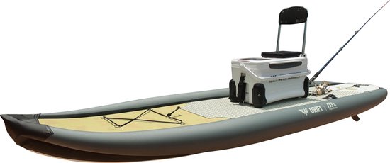Stand Up Paddle voor vissers Aqua Marina opblaasbare SUP set