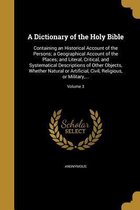 DICT OF THE HOLY BIBLE