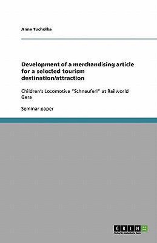 Development of a merchandising article for a selected touris ... - cover