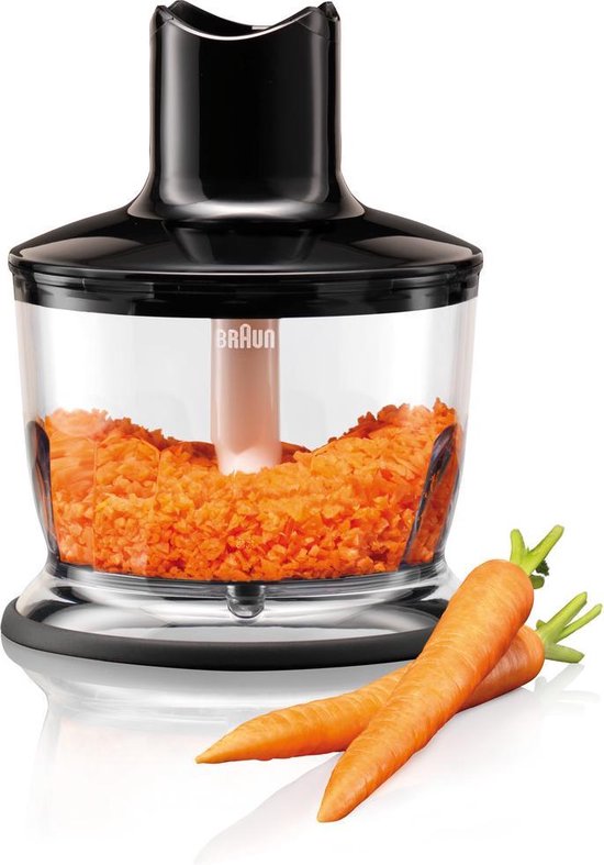 Braun MQ30BK Hakhulpstuk voor Staafmixer Zwart van Braun — afbeelding 2