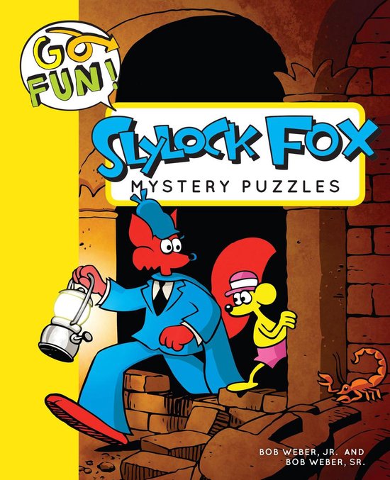 Go Fun! 6 - Go Fun! Slylock Fox Mystery Puzzles - cover