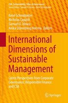 CSR, Sustainability, Ethics & Governance - International Dimensions of Sustainable Management